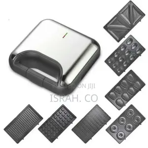 DSP 7 In1 Waffle Donut Sandwich Maker Removable Plates Donut