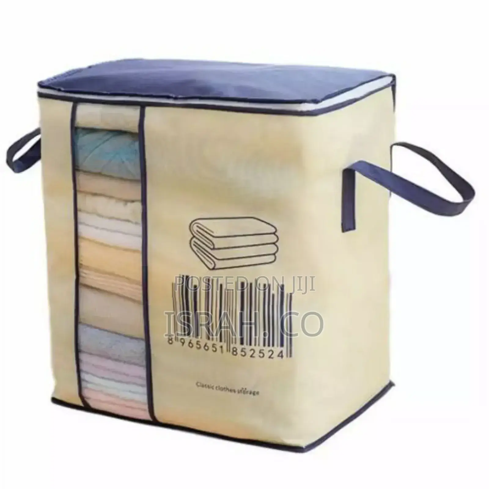 Clothes Storage Bag Organizerfor Pillowcaseblanket Bed Sheet