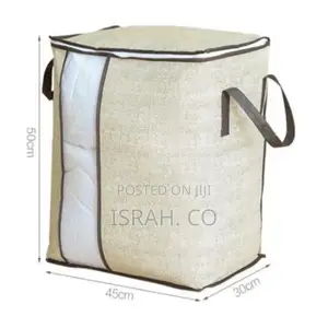 Clothes Storage Bag Organizerfor Pillowcaseblanket Bed Sheet