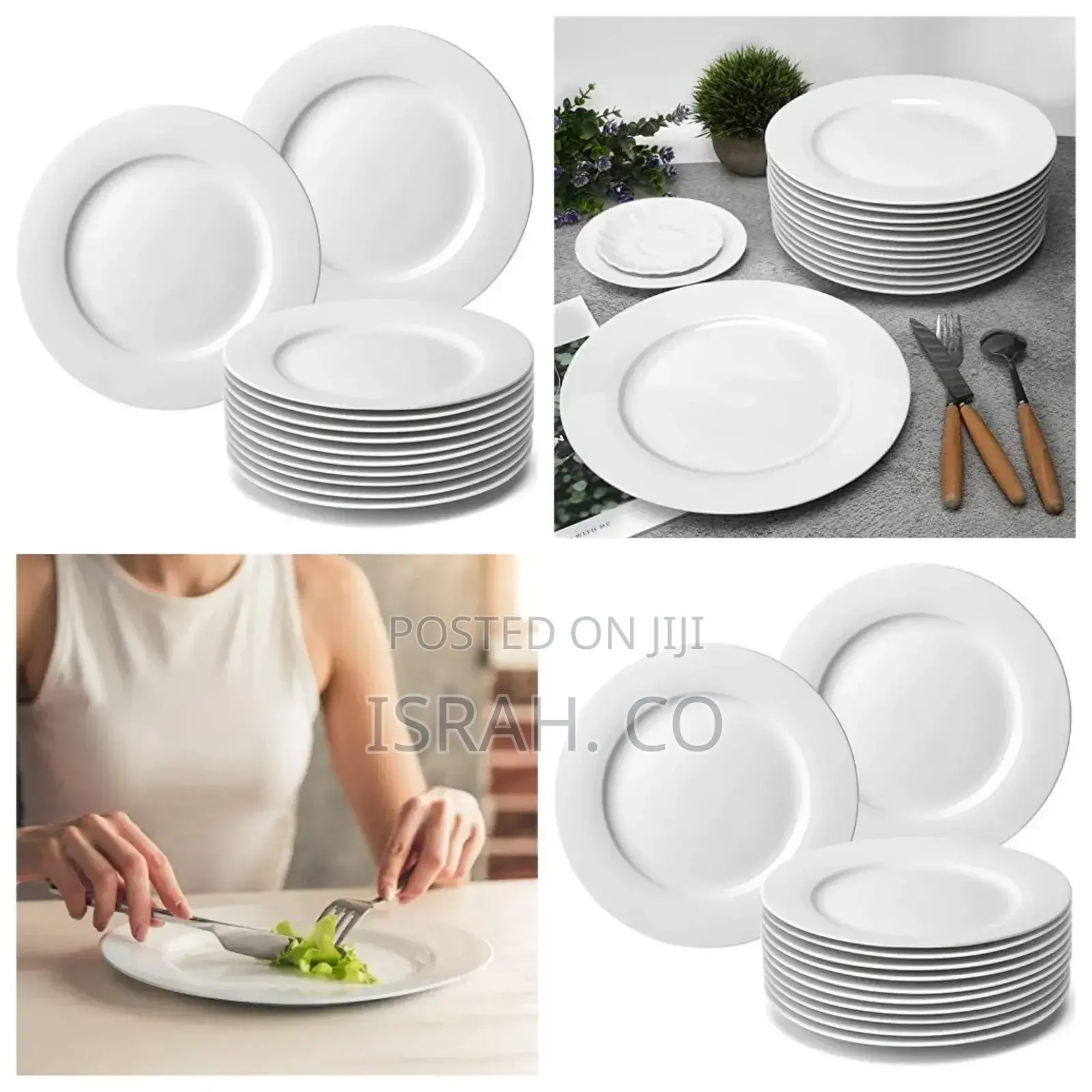 White Dinner Plates