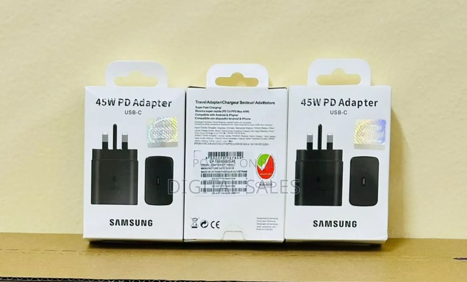 Charger 45W Pd Adapter USB C to C