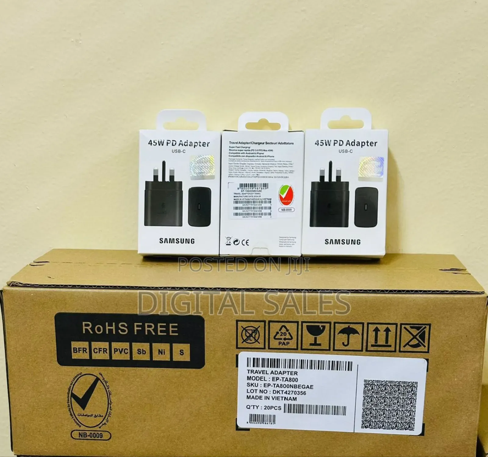 Charger 45W Pd Adapter USB C to C