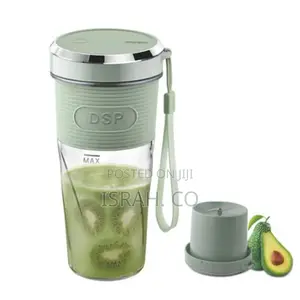 DSP 350 Ml Mini Blender Juicer Cup With USB Charger- Green