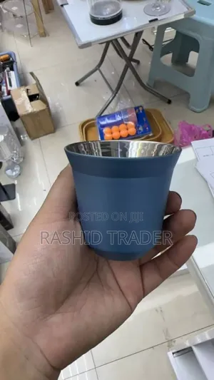 Stainless Steel Double Layer Coffee Cup