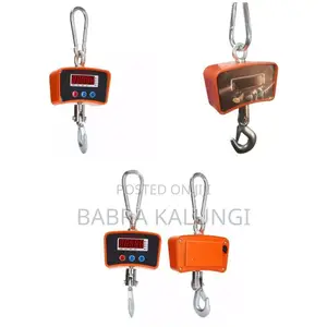 1 Tonne Rechargeable Hanging Crane Weighing Scale