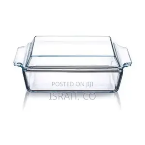 3 Piece Rectangle Glass Bakeware Dishes Microwave Oven Bowls