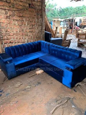 Sofa Set in Blue Colour