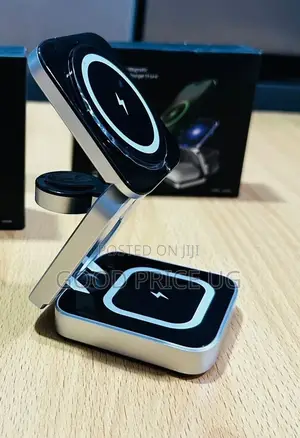 3n1 Foldable Magnetic Wireless Charger Stand