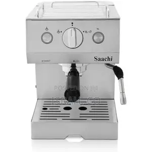 Coffee, Espresso and Cappuccino Maker Machine-Silver