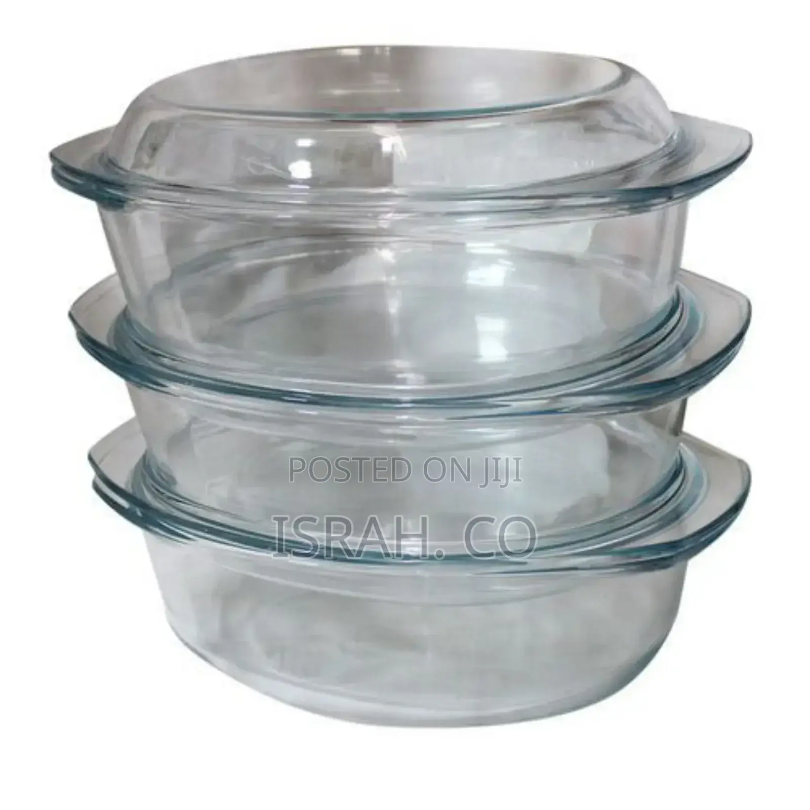Temperedglass Caserole Serving Dishes/Bowls,3.5l-Colorless