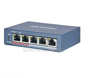 Smart Managed 4 Port Switch -Gigabit POE- Hikvision