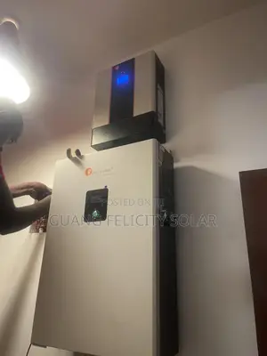 10kwh 200ah 48v Lithium-ion Battery With 5kva Hybrid System