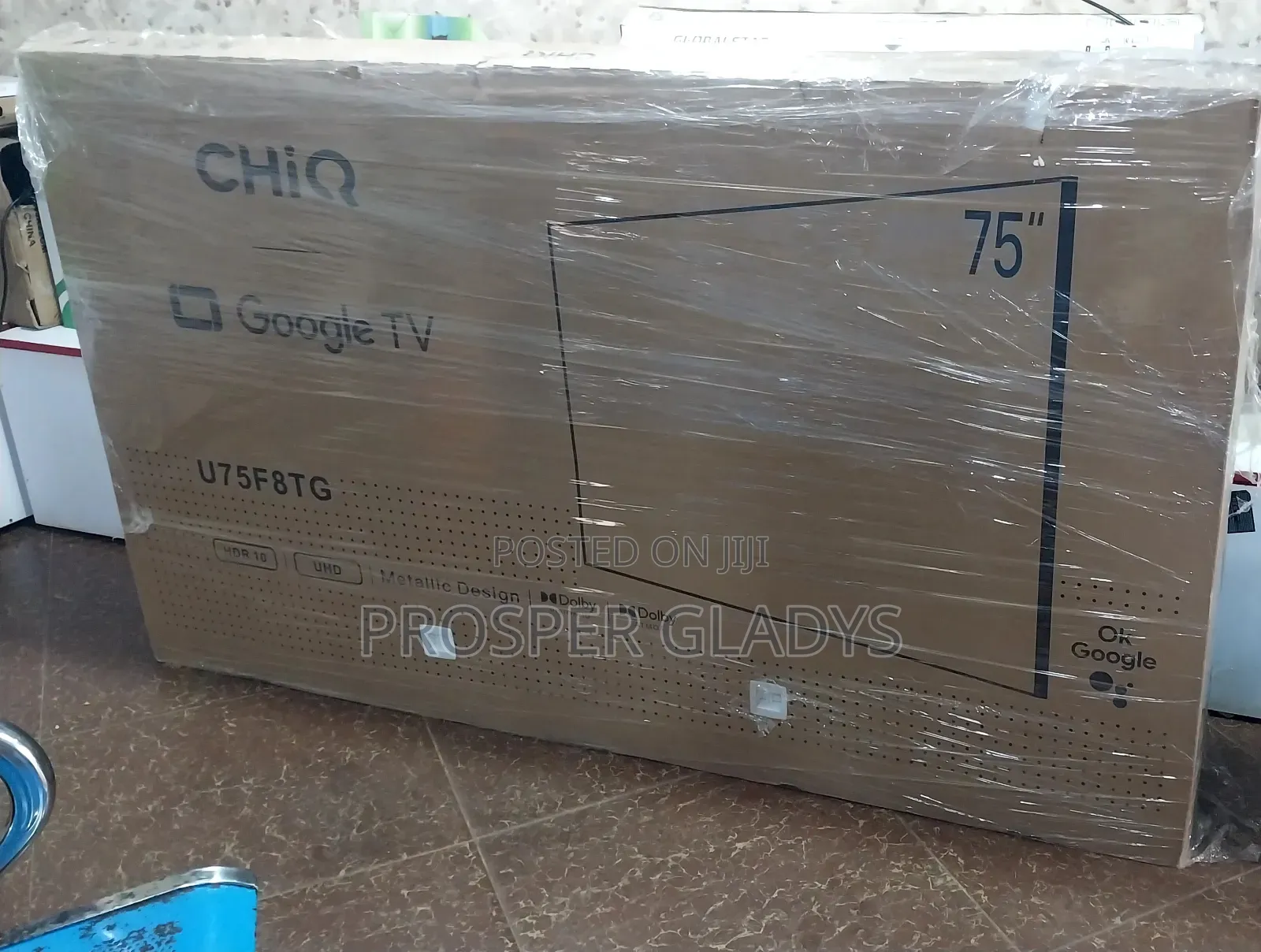Chiq 75 Smart Digital Flat Screen Flameless.
