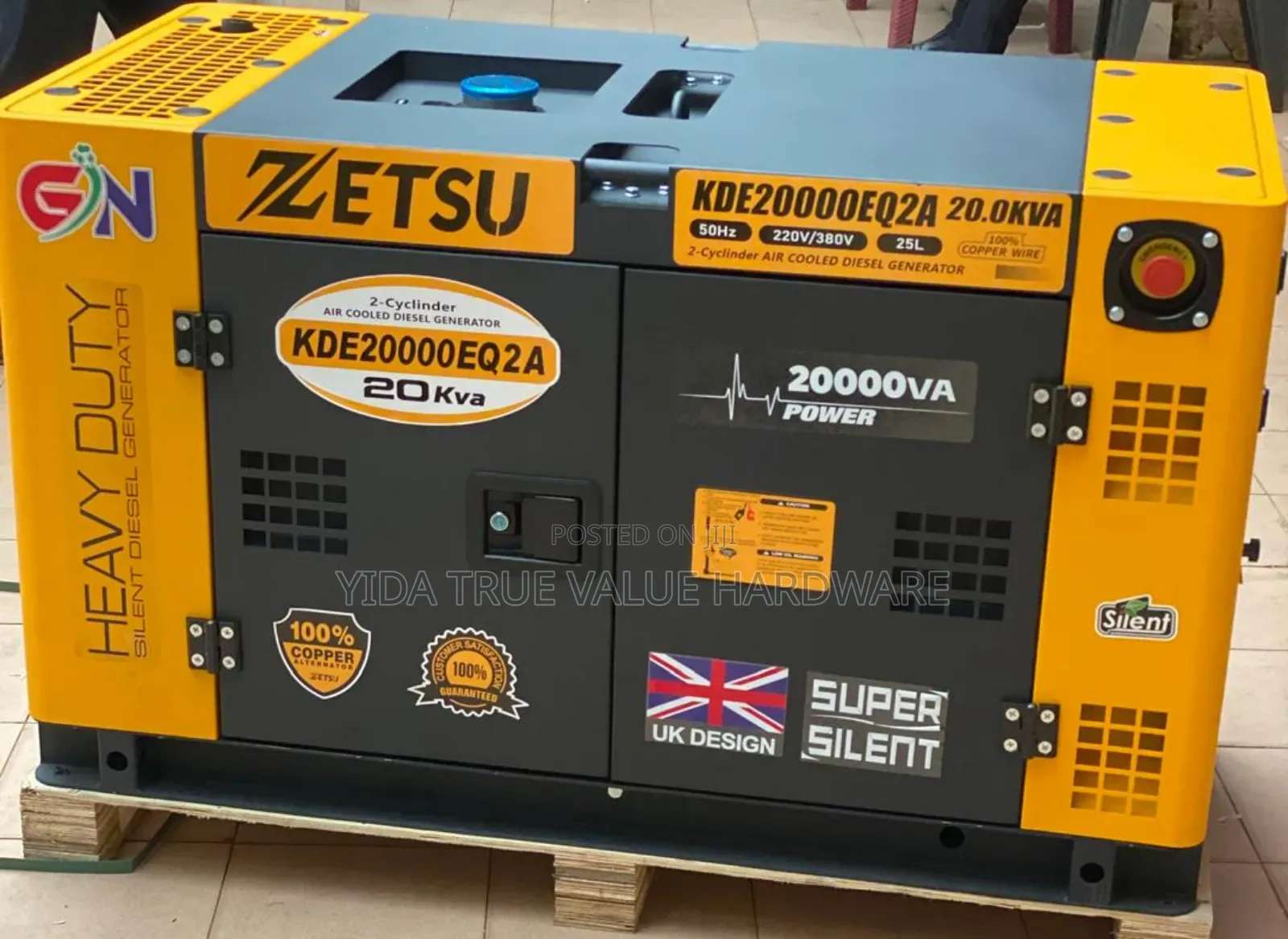 20 Kva Generator Air Cooled