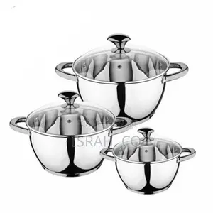 Kaisa Villa 6 Pieces of Saucepans Cookware Induction Pots