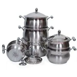 Regail 12 Pieceheavy Stainlesssteel Saucepans Cookware Pots