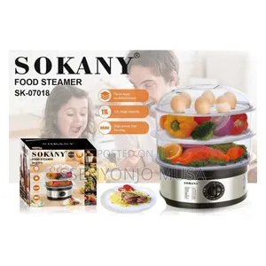 Sokany 11L Automatic Food Steamer - Large Capacity-Cooking