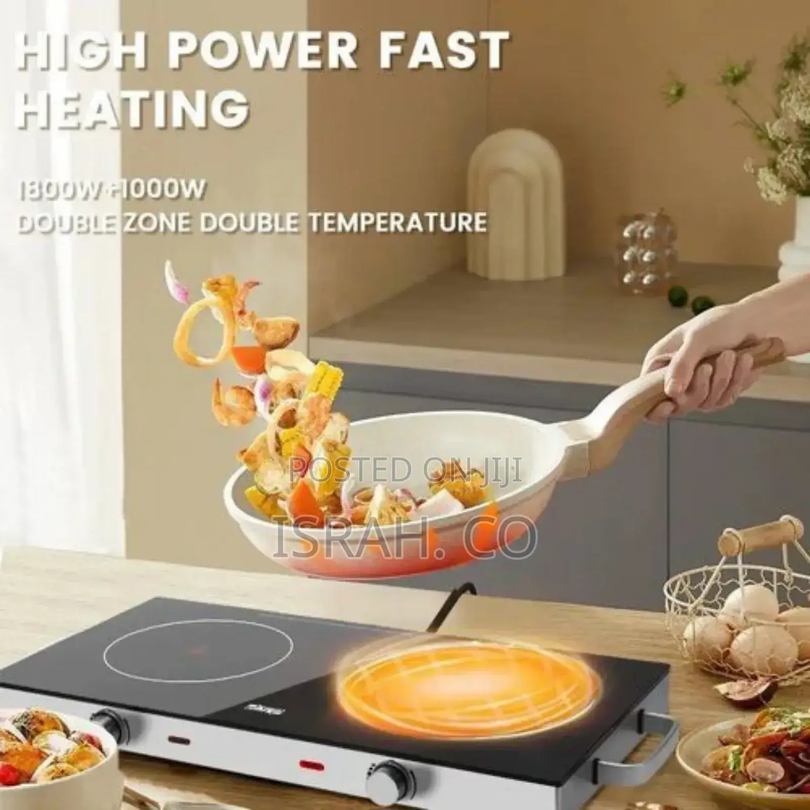 DSP Double Seat Electric Infrared Cooker Induction Heater