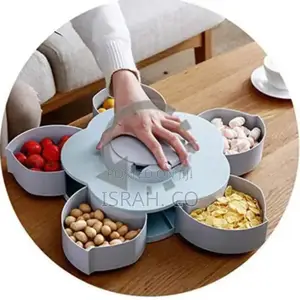 Candy Box Serving Tray Storage With Mobile Phone Stand,Blue.
