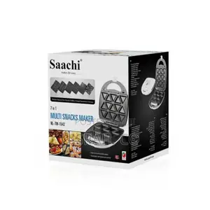 Saachi 7 In1 Multi Snacks Maker, Donut, Sandwich, Biscuit,