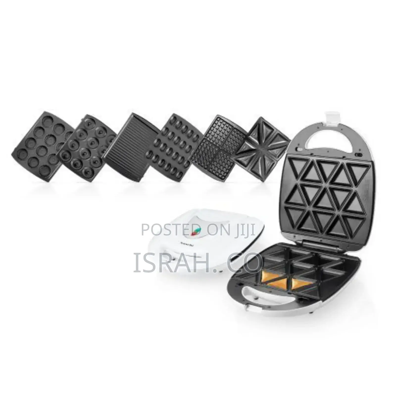 Saachi 7 In1 Multi Snacks Maker, Donut, Sandwich, Biscuit,