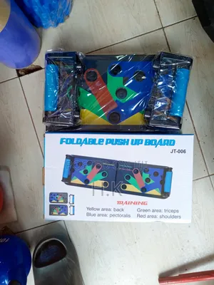 Foldable Push-Up Board.