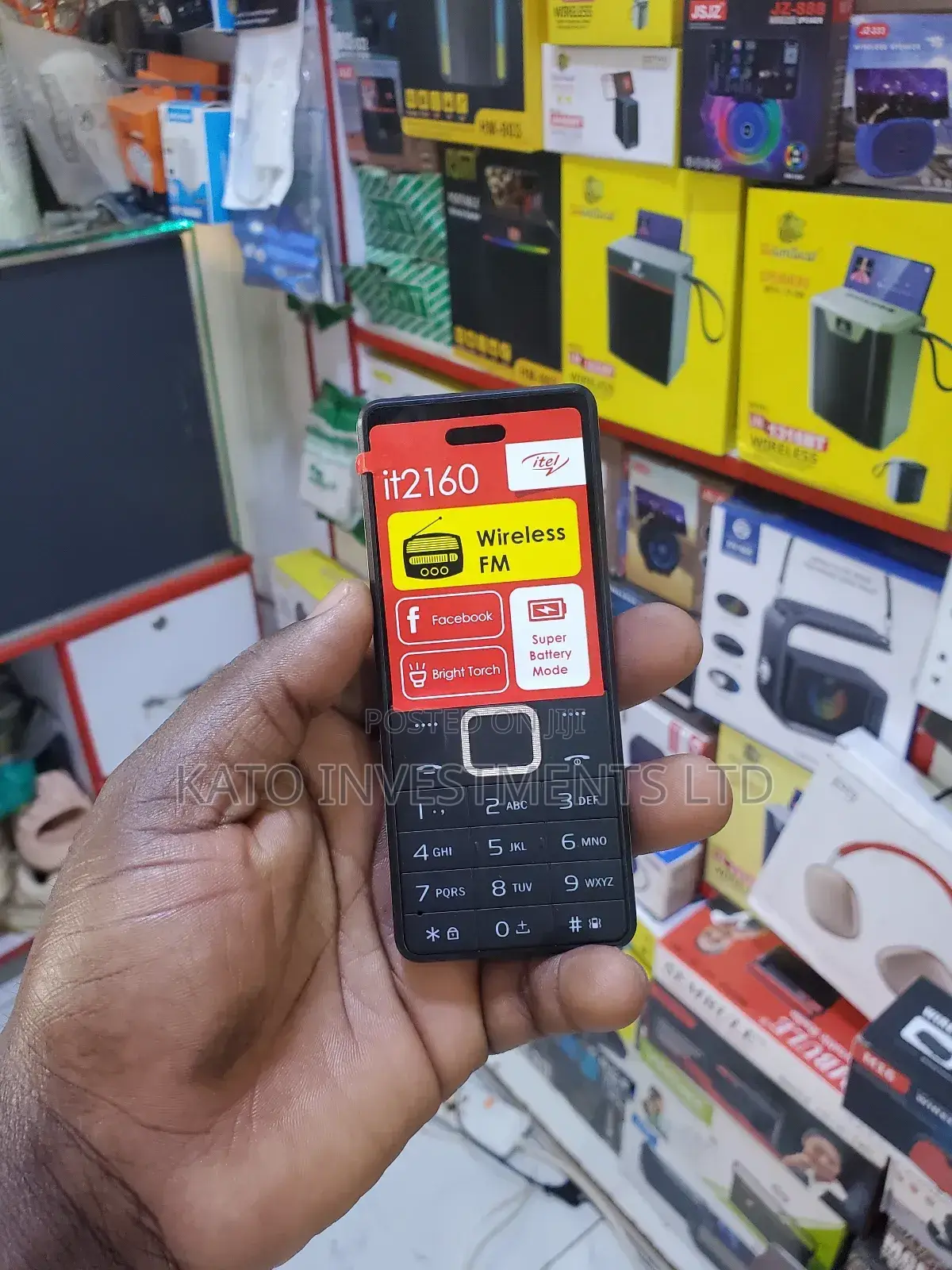 New Itel it2160 Black