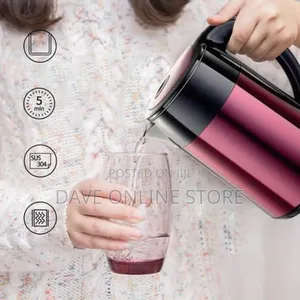 RAF 2L Electric Stainless Steel Cordless Kettle