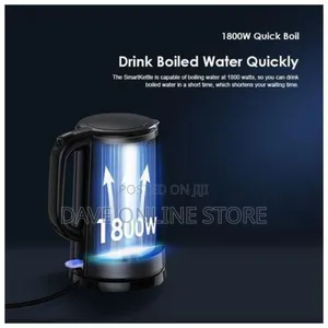 Oraimo Smart 1.7L 1800W Stainless Steel Kettle