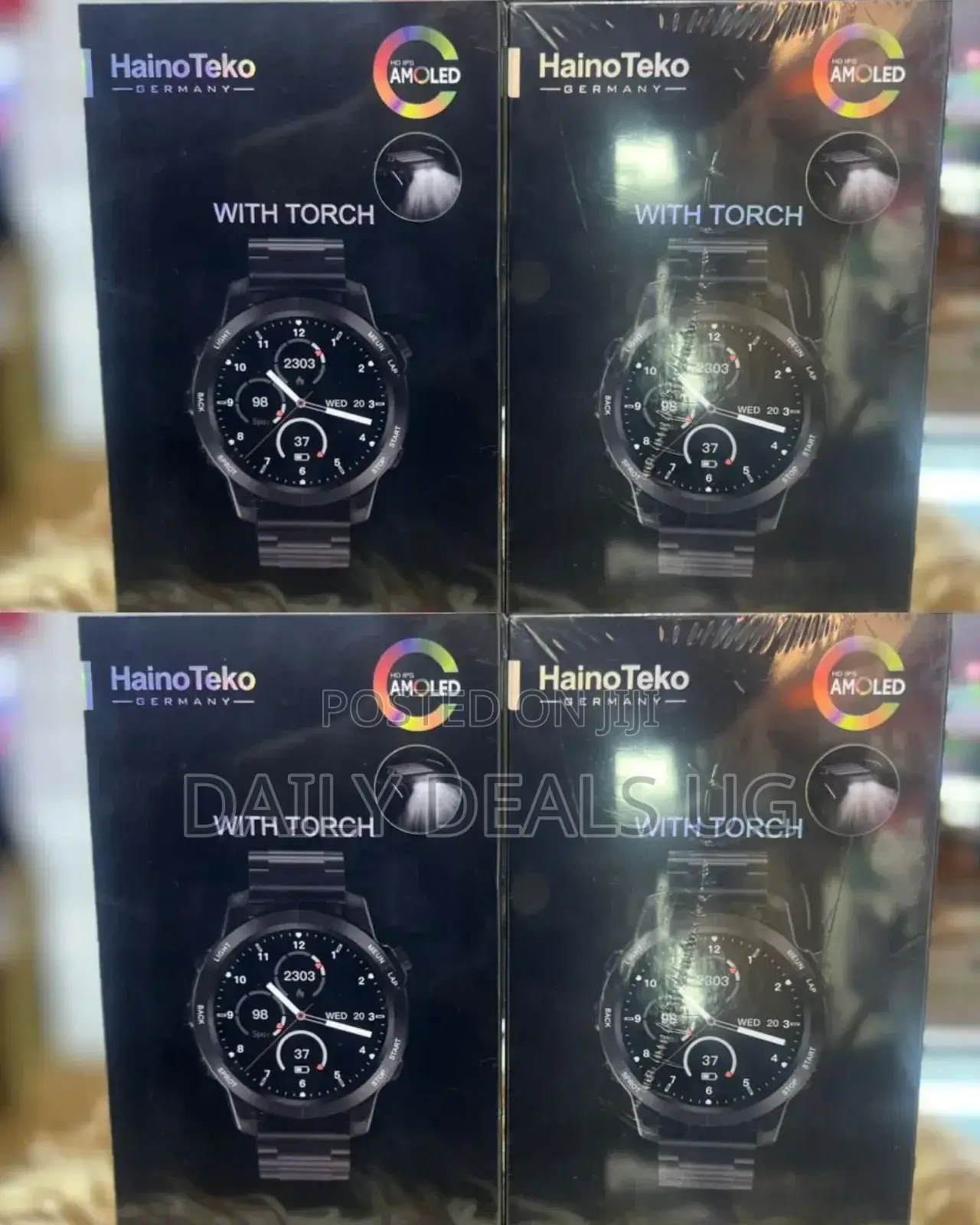 Fitness Tracker Watch With Touch