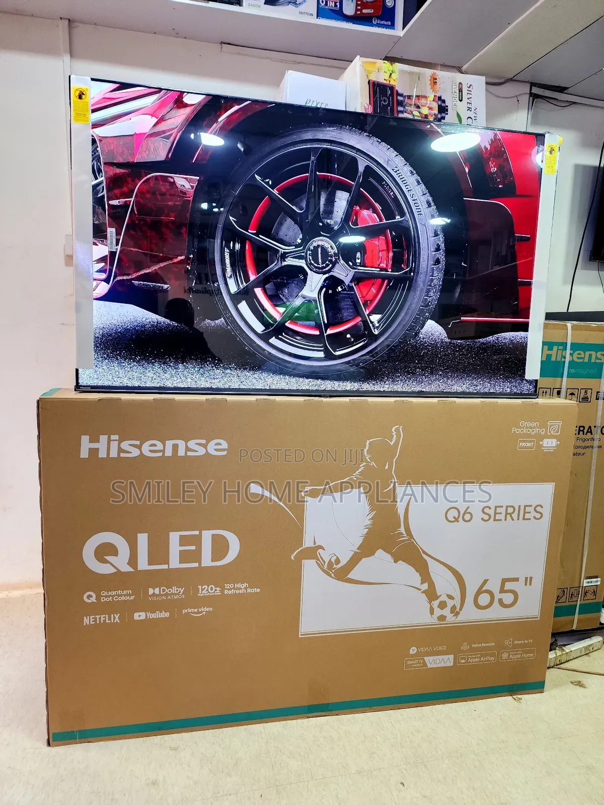 Hisense New Edition Qled 6 Series 65inches Smart Tv