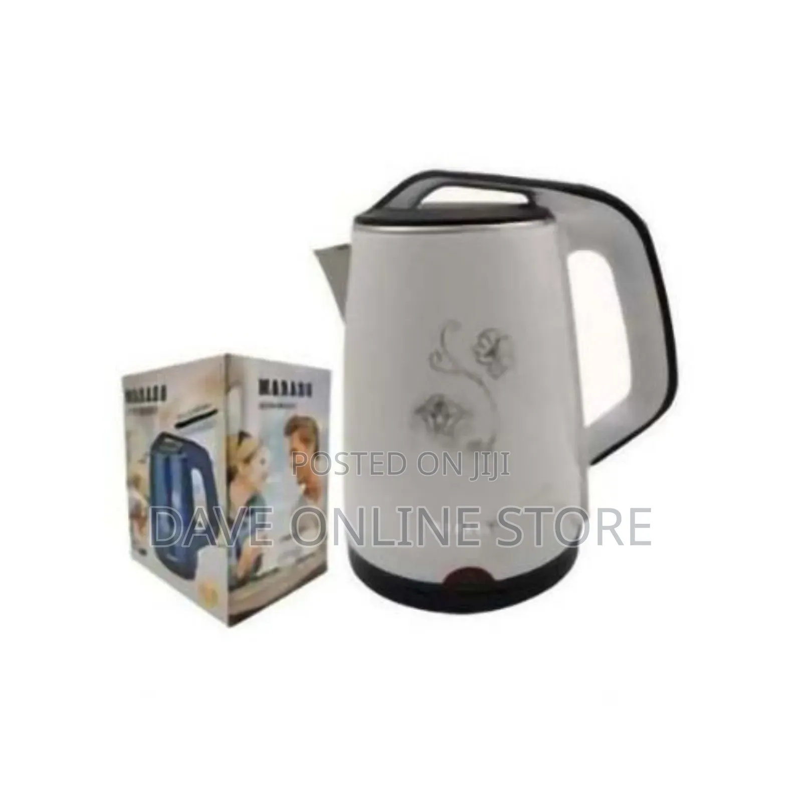Marado Electric Kettle-Marado-2.5l-White