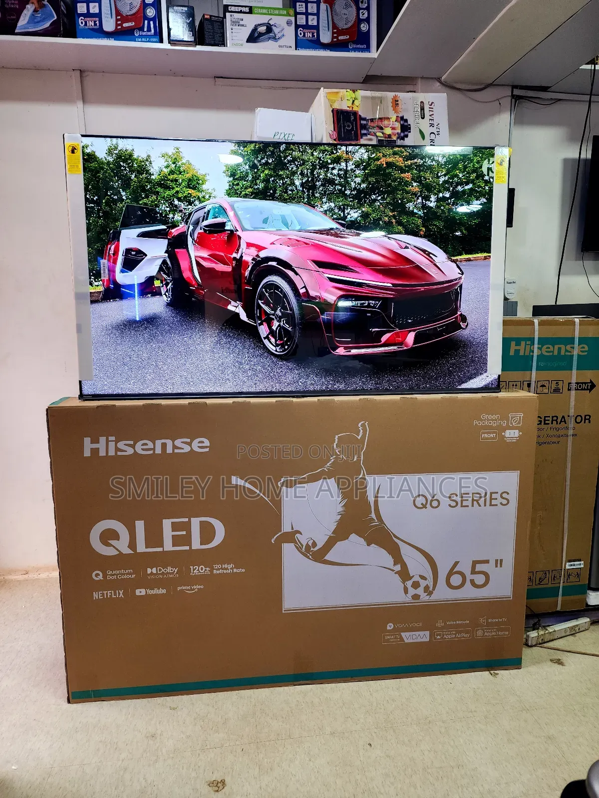 Qled Hisense Quantum Dot Color 65inches Smart Tv