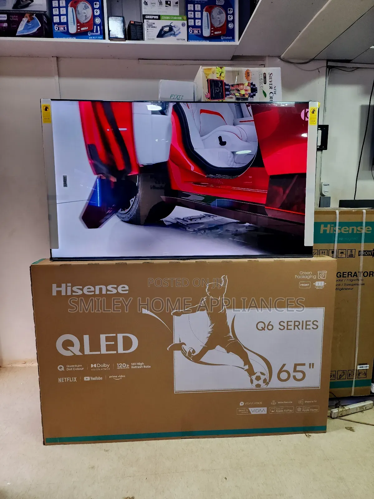 Qled Hisense Quantum Dot Color 65inches Smart Tv