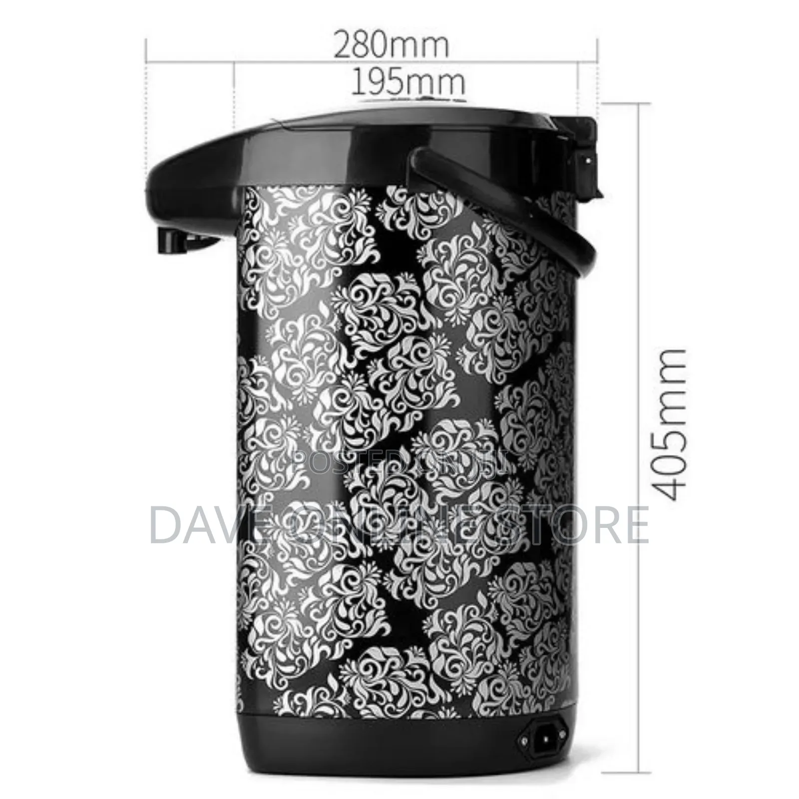 6.8L Intelligent Insulation Coffe Pot Tea Boiler- Multicolor