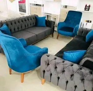 Leonard 7 Sitter Chesterfield Sofa Set