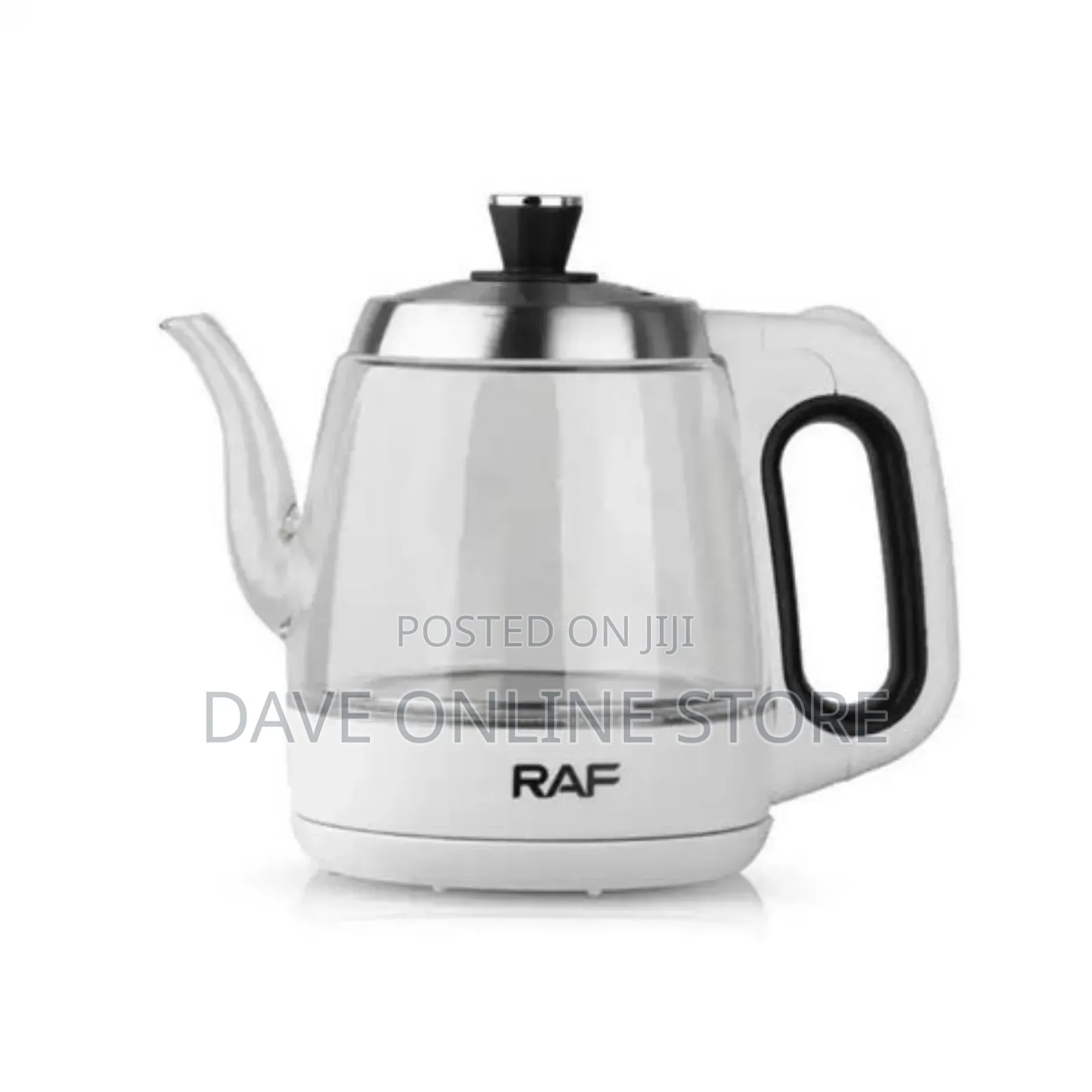 RAF 1.2L Electric Glass Kettle