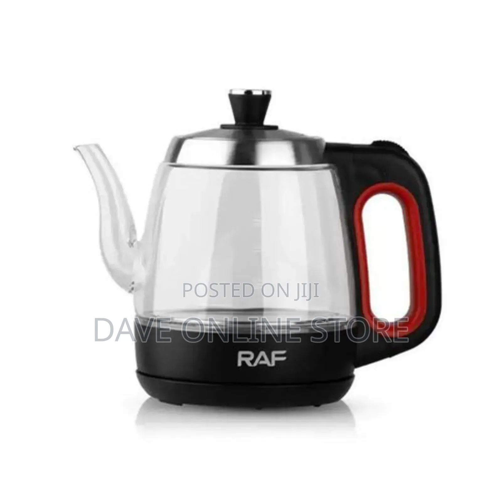RAF 1.2L Electric Glass Kettle