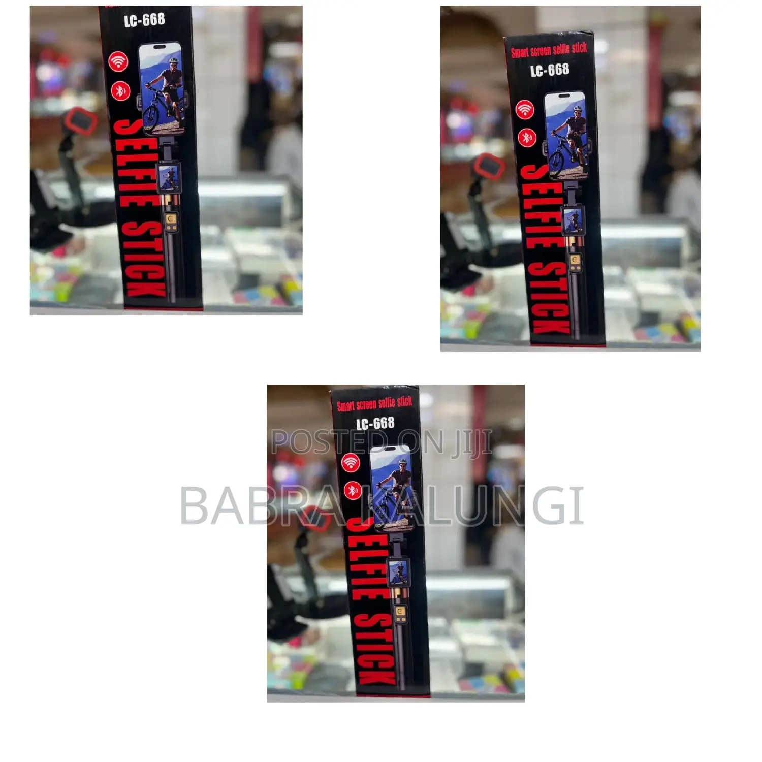 Wireless BT Live Broadcast Selfie Stick