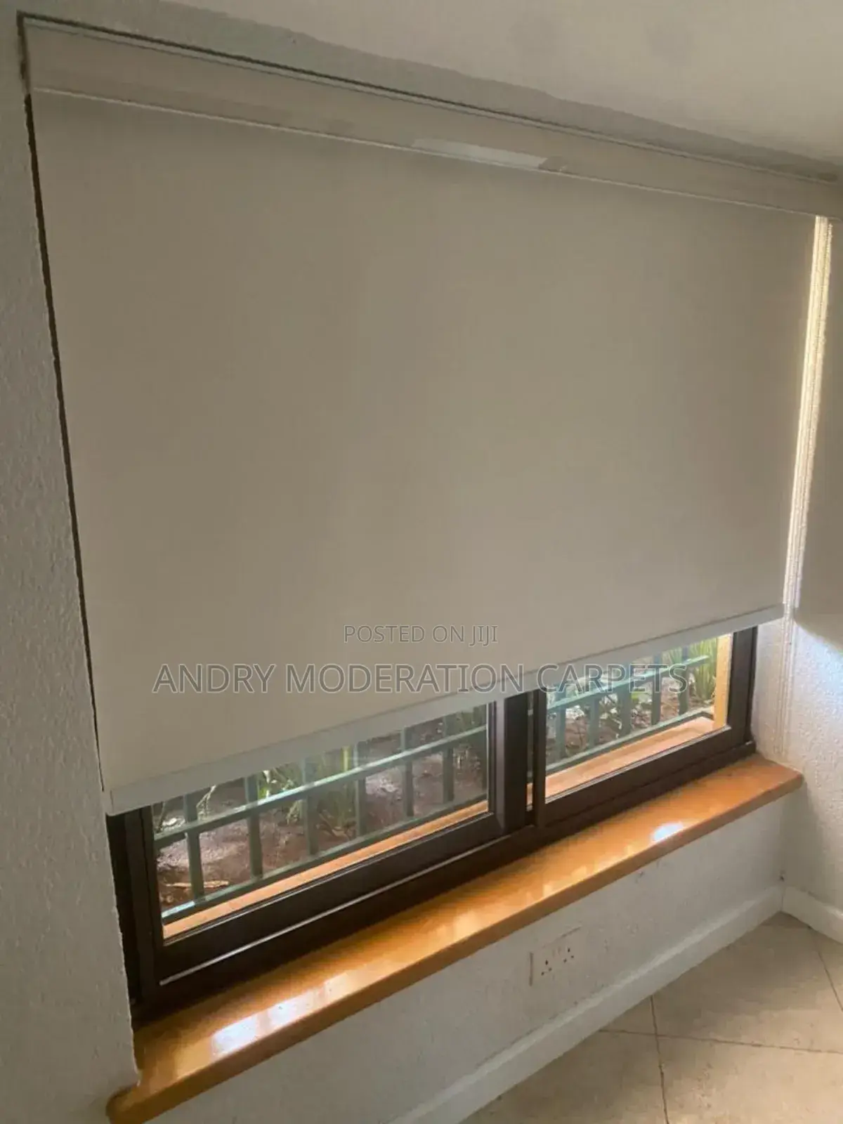 Cream Roller Blind Curtains