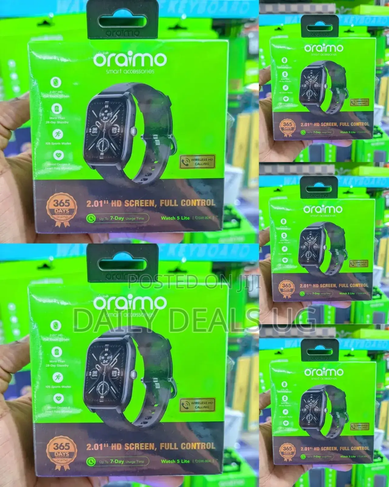Oraimo Rechargeable Smart Watch