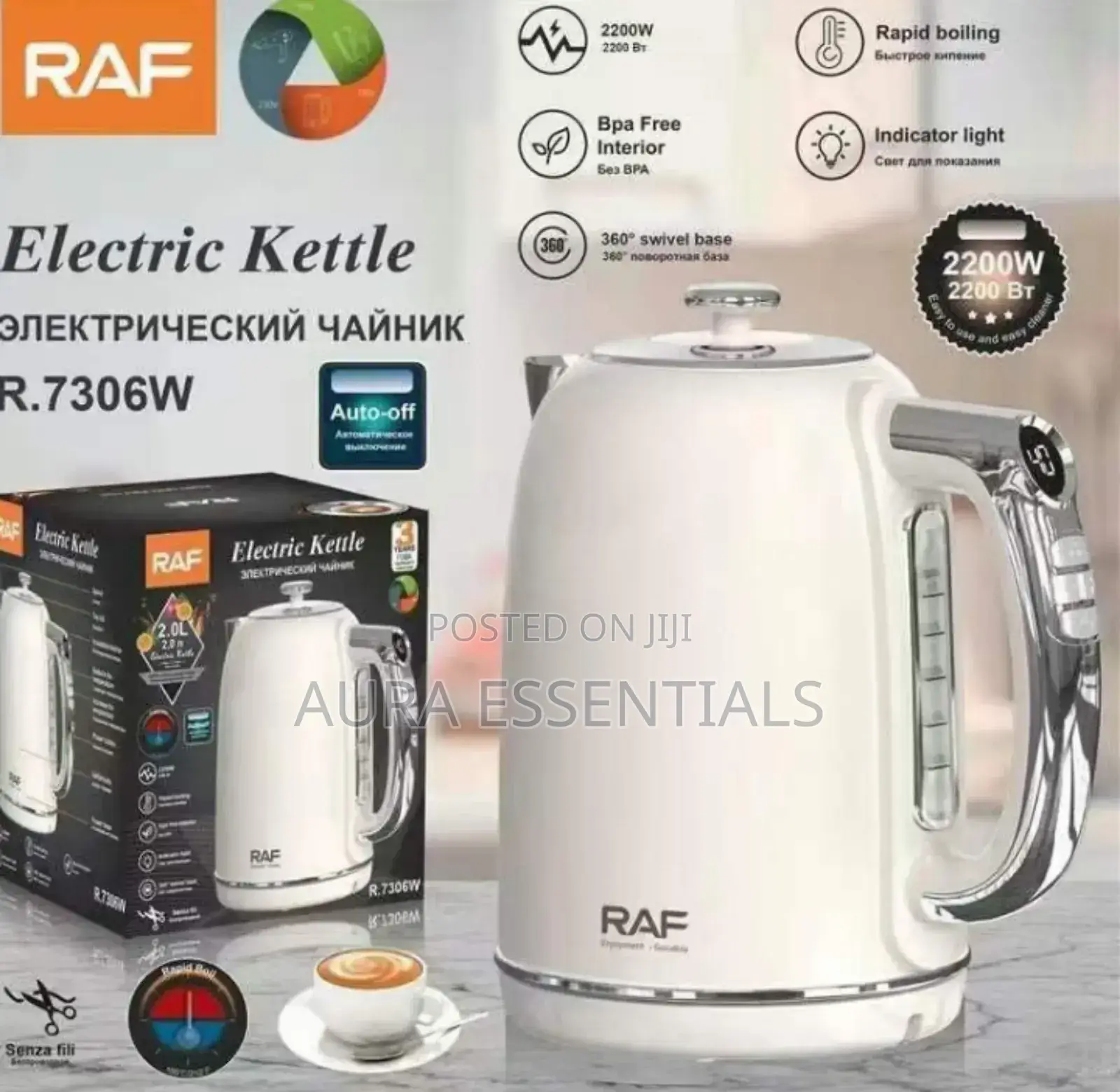 RAF Electric Kettle R.7306