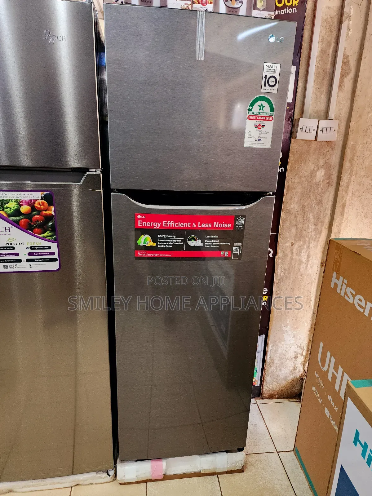LG 202ltrs Frost Free Top Freezer Refrigerator