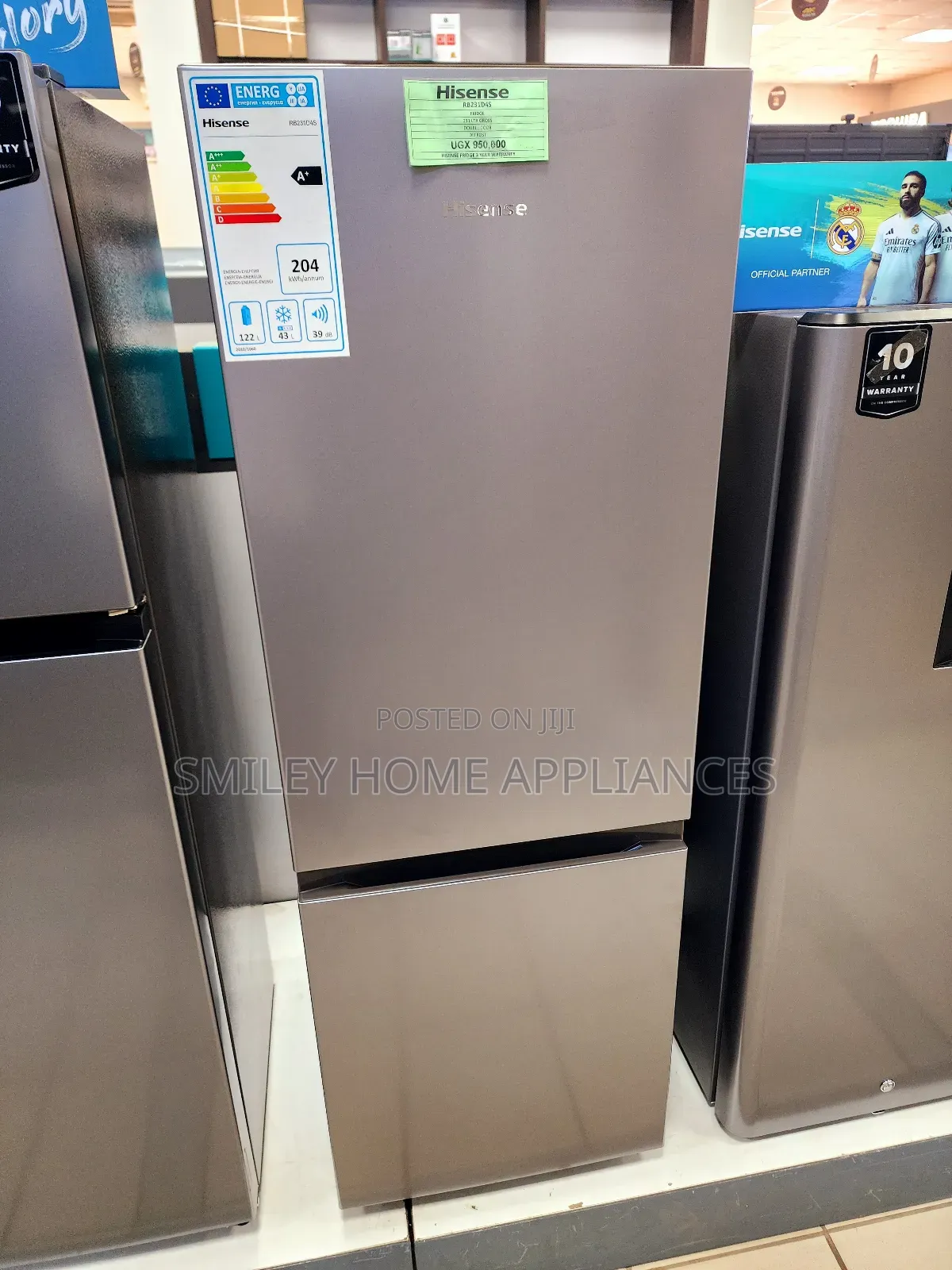 Hisense 231ltrs Automatic Defrost Refrigerator Double Door
