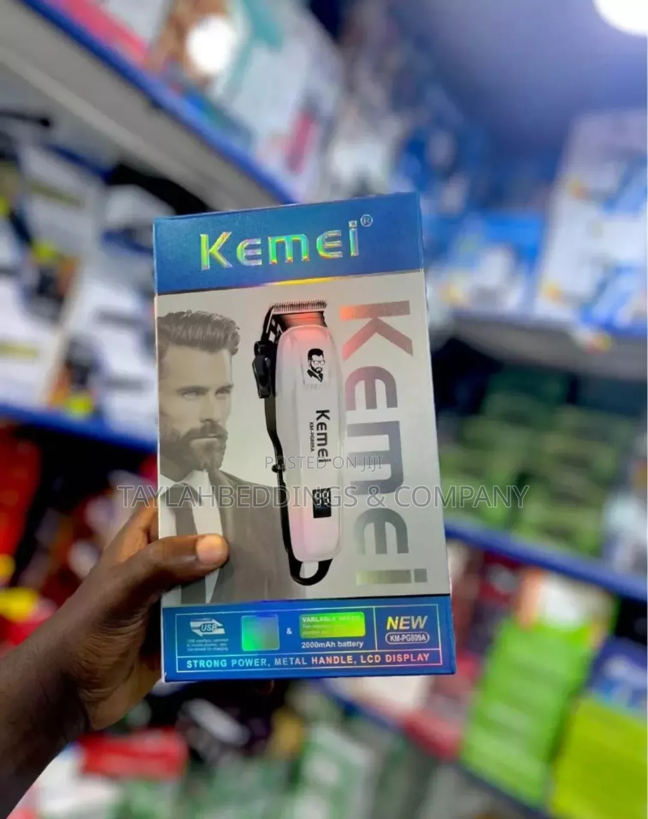 Kemei Rechargeable Electric Hair Clipper