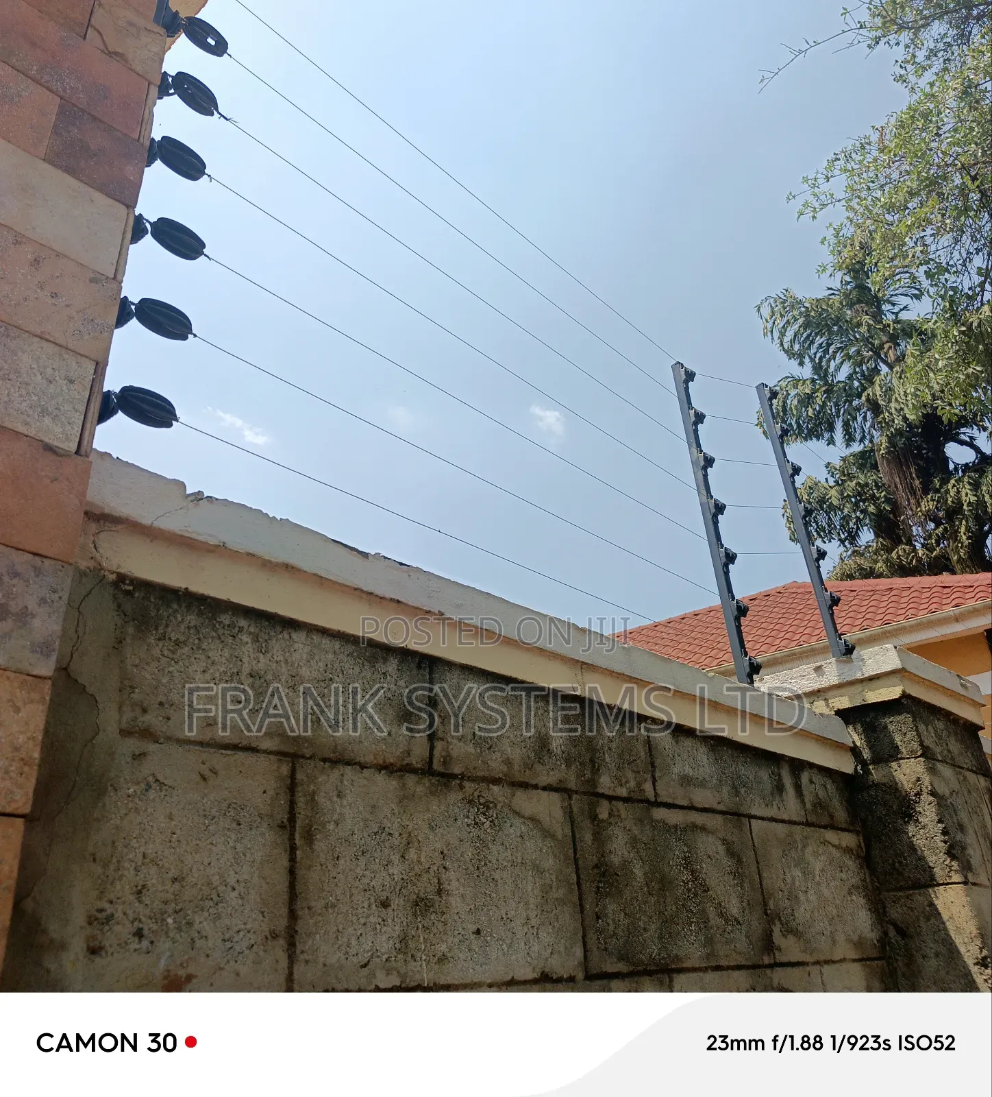 Electric Fence 7 Lines 600volts