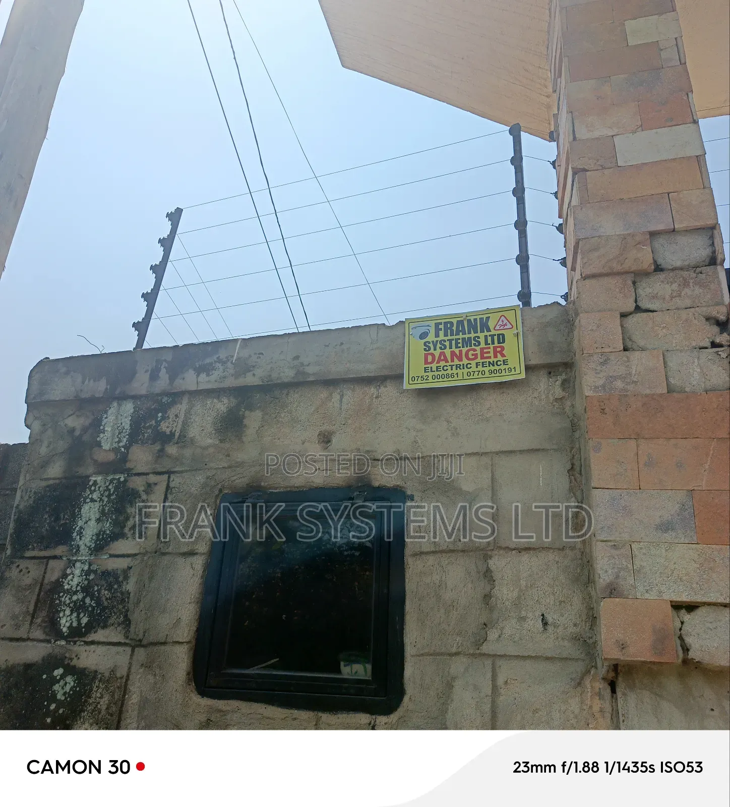 Electric Fence 7 Lines 600volts