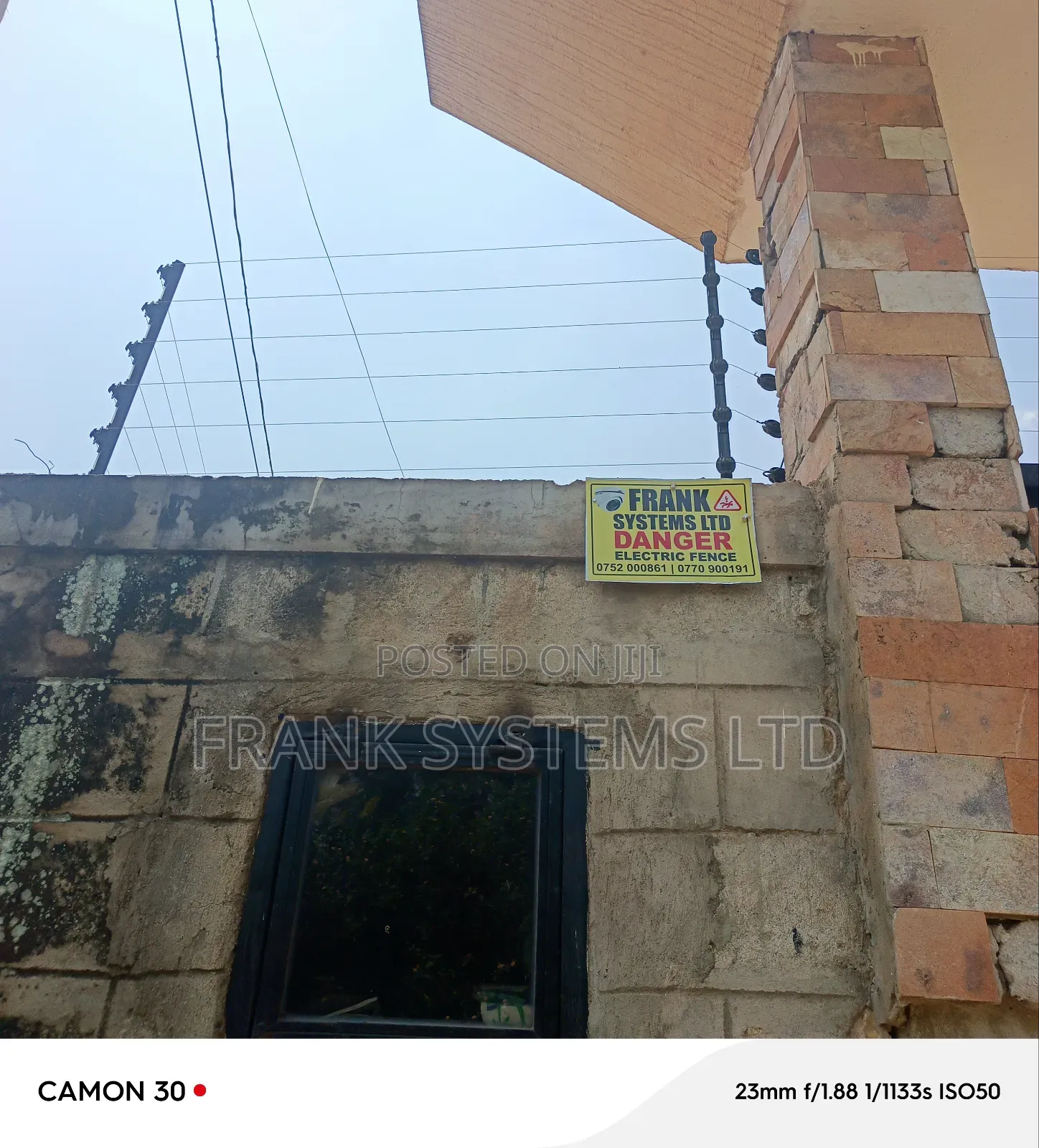 Electric Fence 7 Lines 600volts