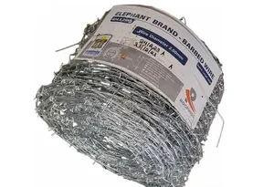 Fencing Barbed Wire Gauge 14, 25kg, 2.00mm , 300 Metres.