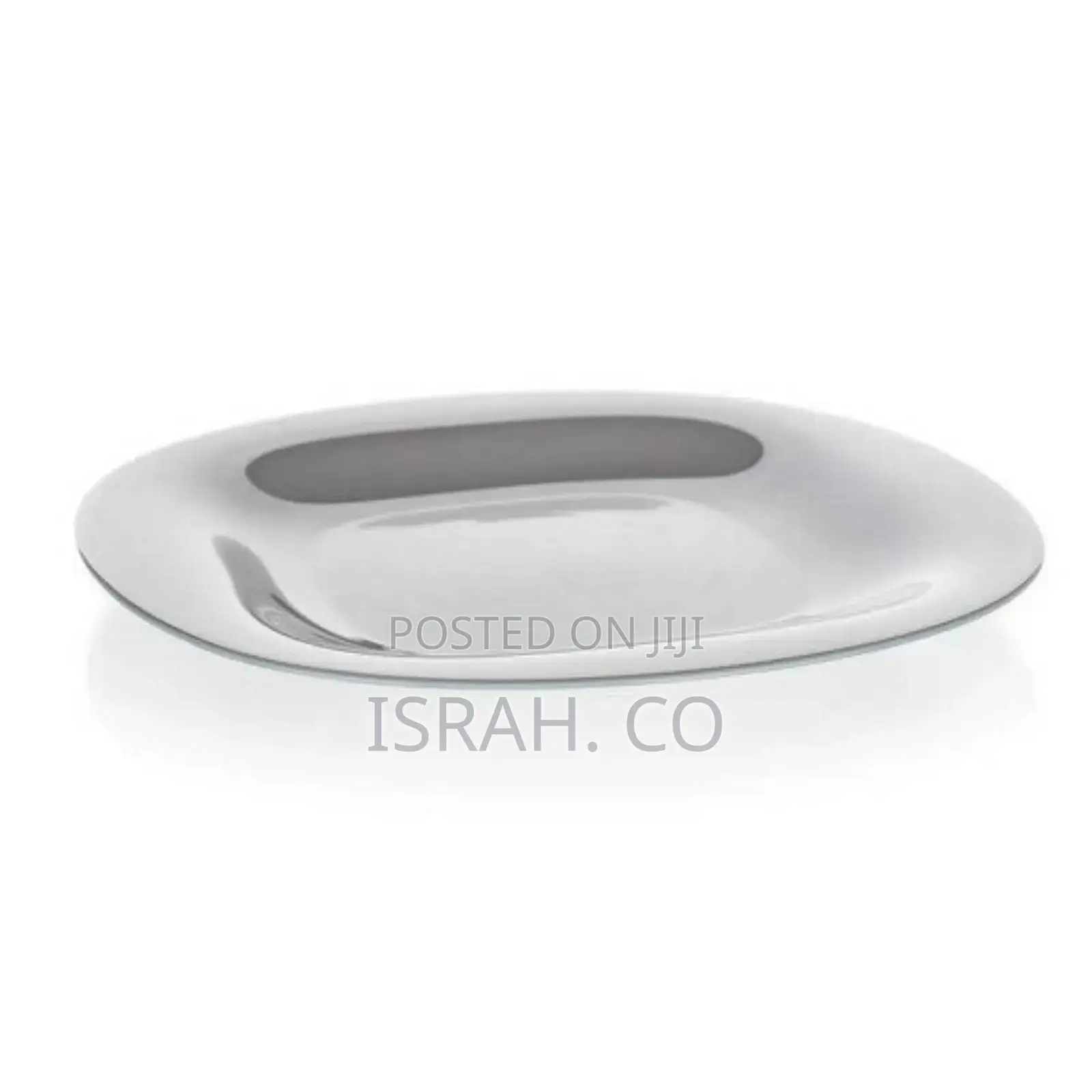 6 Piece of Luminarc Food Square Dinner Plates -Grey